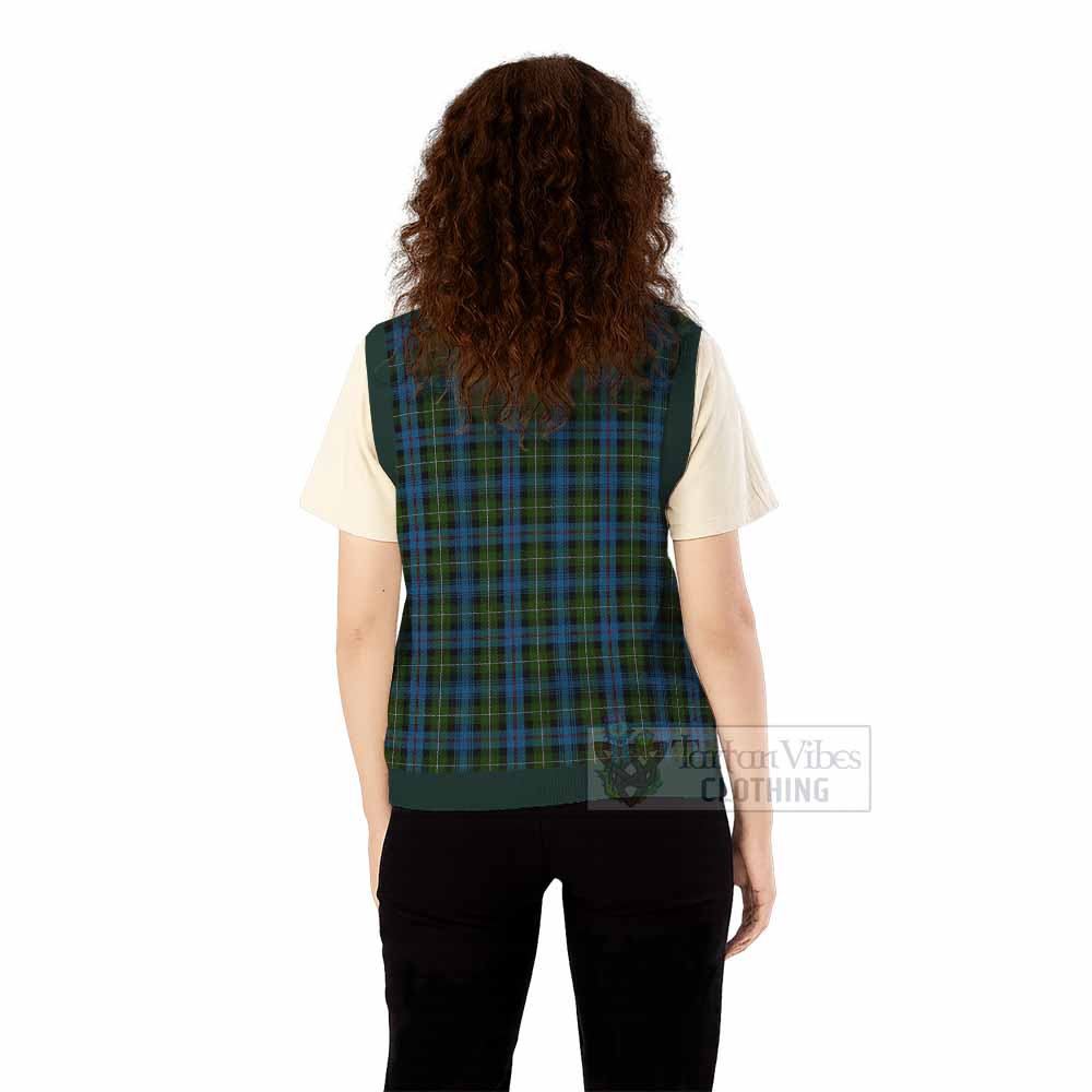 Mackenzie (Mckenzie) Tartan Knitted V-Neck Vest - Tartan Vibes Clothing