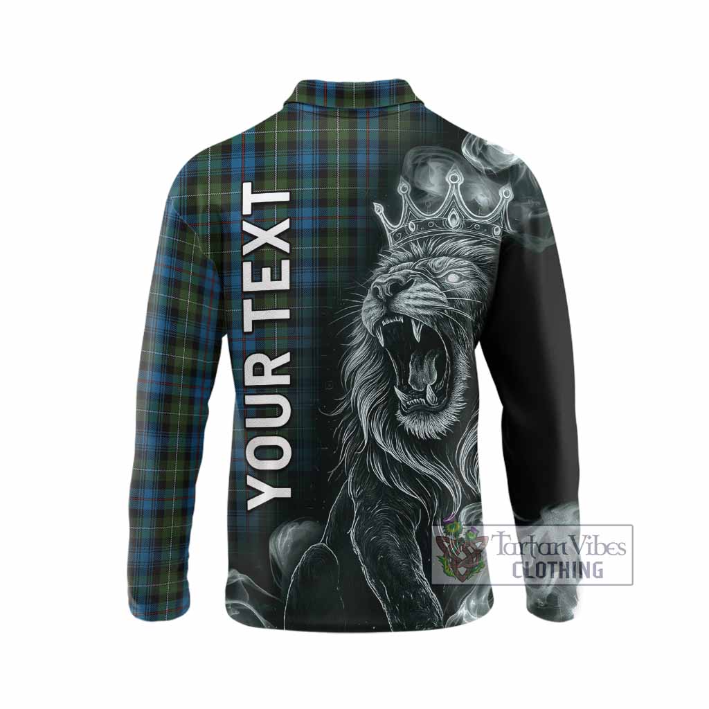 Mackenzie (Mckenzie) Tartan Long Sleeve Polo Shirt Roaring Lion Heritage
