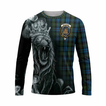 Mackenzie (Mckenzie) Tartan Long Sleeve T-Shirt Roaring Lion Heritage