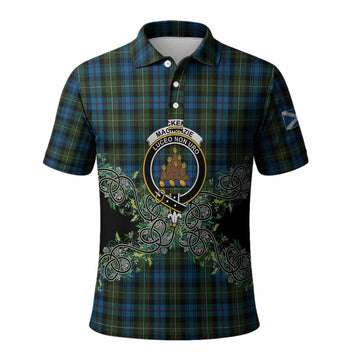 Mackenzie (Mckenzie) Tartan Polo Shirt Thistle Scottish Spirit