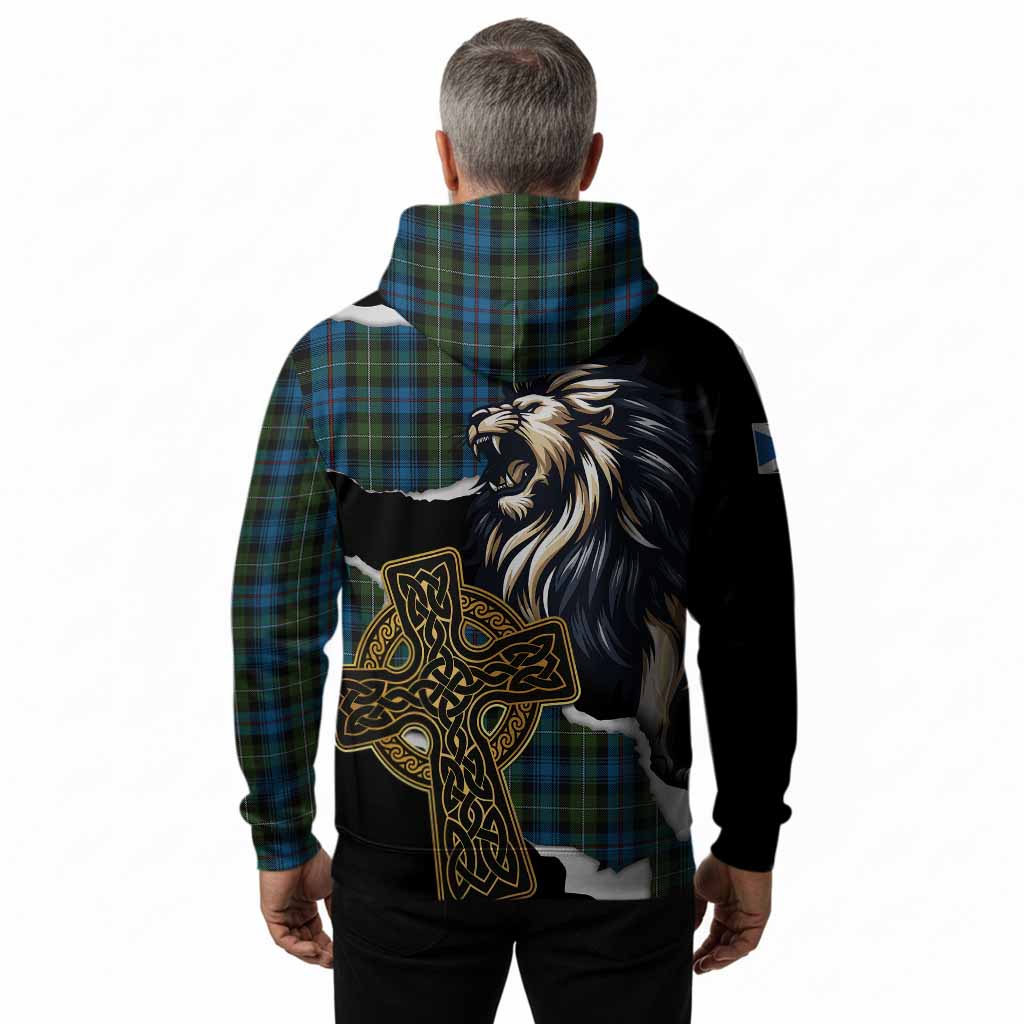 Mackenzie (Mckenzie) Tartan Scottish Hoodie Lion Celtic Heritage