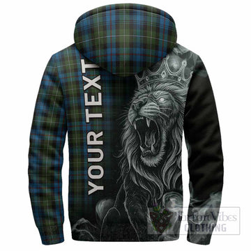 Mackenzie (Mckenzie) Tartan Sherpa Hoodie Roaring Lion Heritage