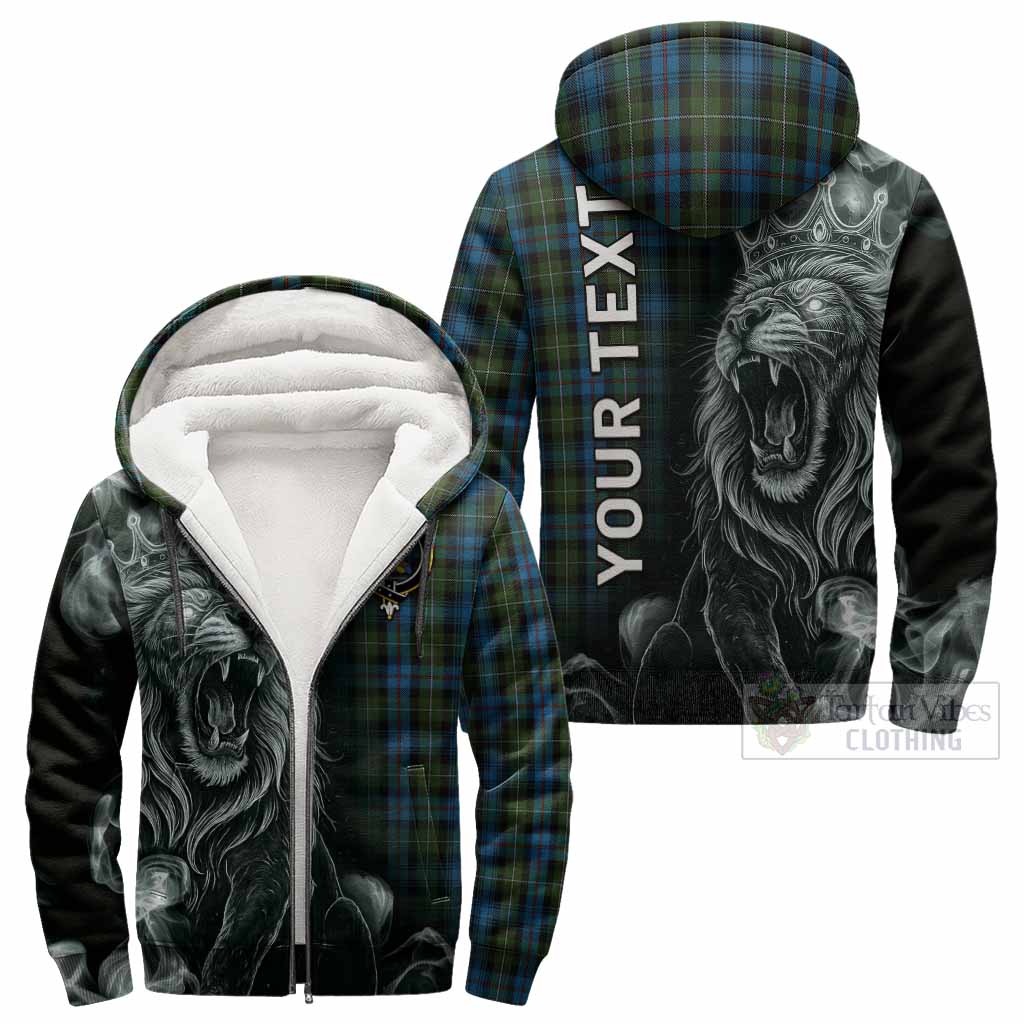 Mackenzie (Mckenzie) Tartan Sherpa Hoodie Roaring Lion Heritage