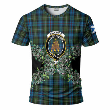Mackenzie (Mckenzie) Tartan T-Shirt Thistle Scottish Spirit