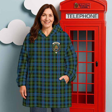 Mackenzie (Mckenzie) Tartan Wearable Blanket with Family Crest - Tartan Vibes Clothing