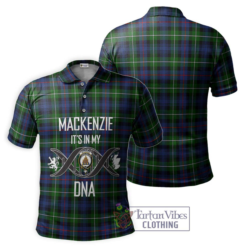 Tartan Vibes Clothing Mackenzie Modern #2 Tartan Polo Shirt with Family Crest DNA In Me Style