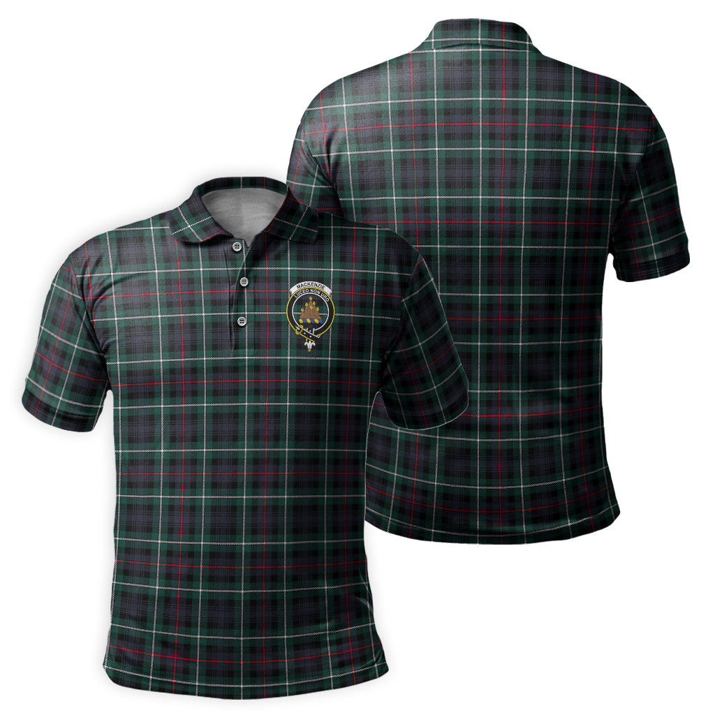 MacKenzie Modern Tartan Men's Polo Shirt with Family Crest - Tartanvibesclothing