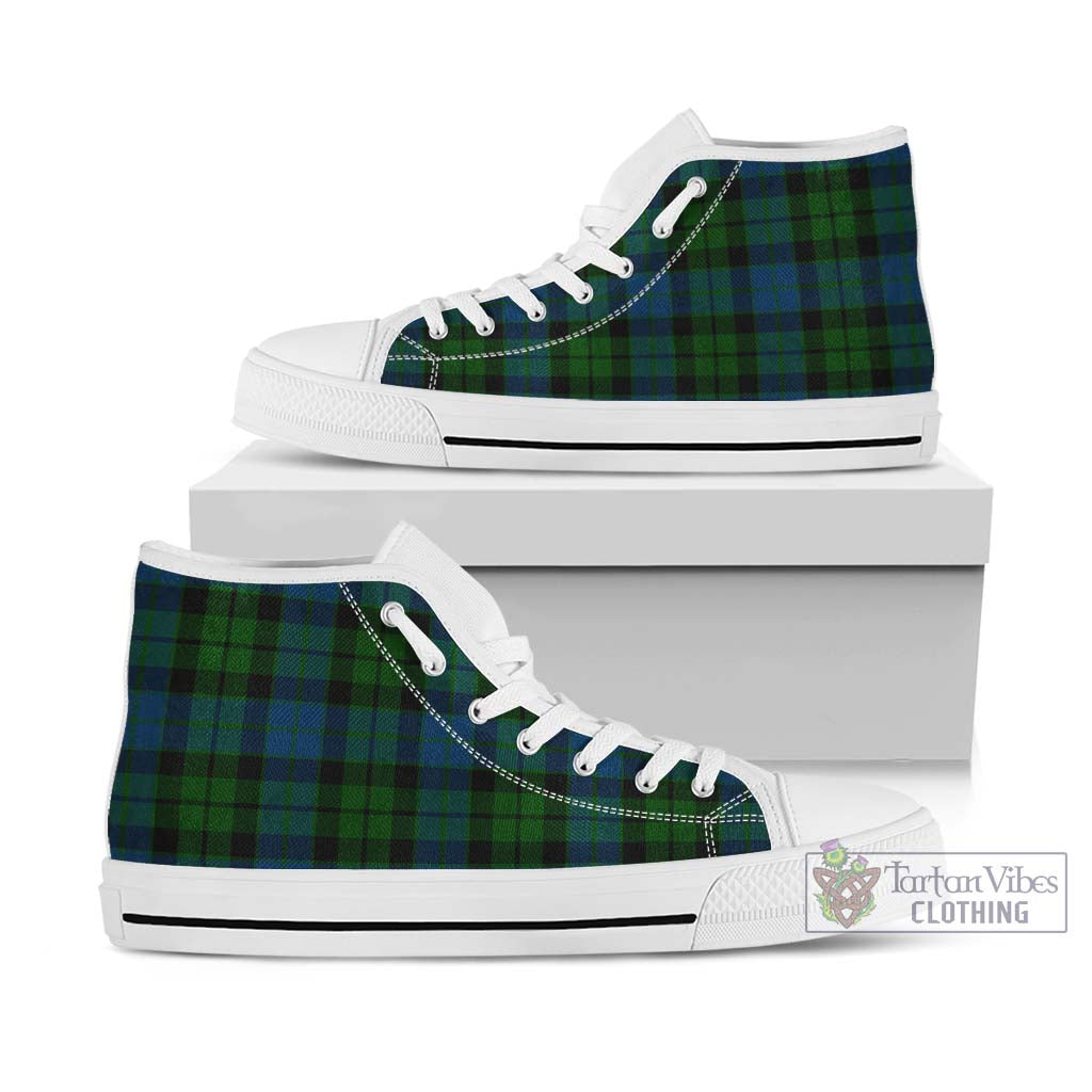 Tartan Vibes Clothing MacKie Tartan High Top Shoes