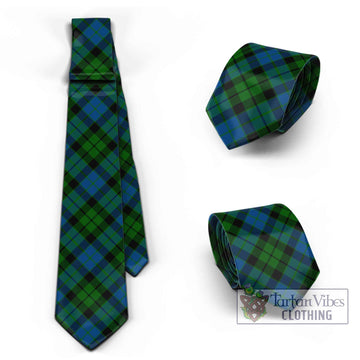 MacKie (McKie) Tartan Classic Necktie Cross Style