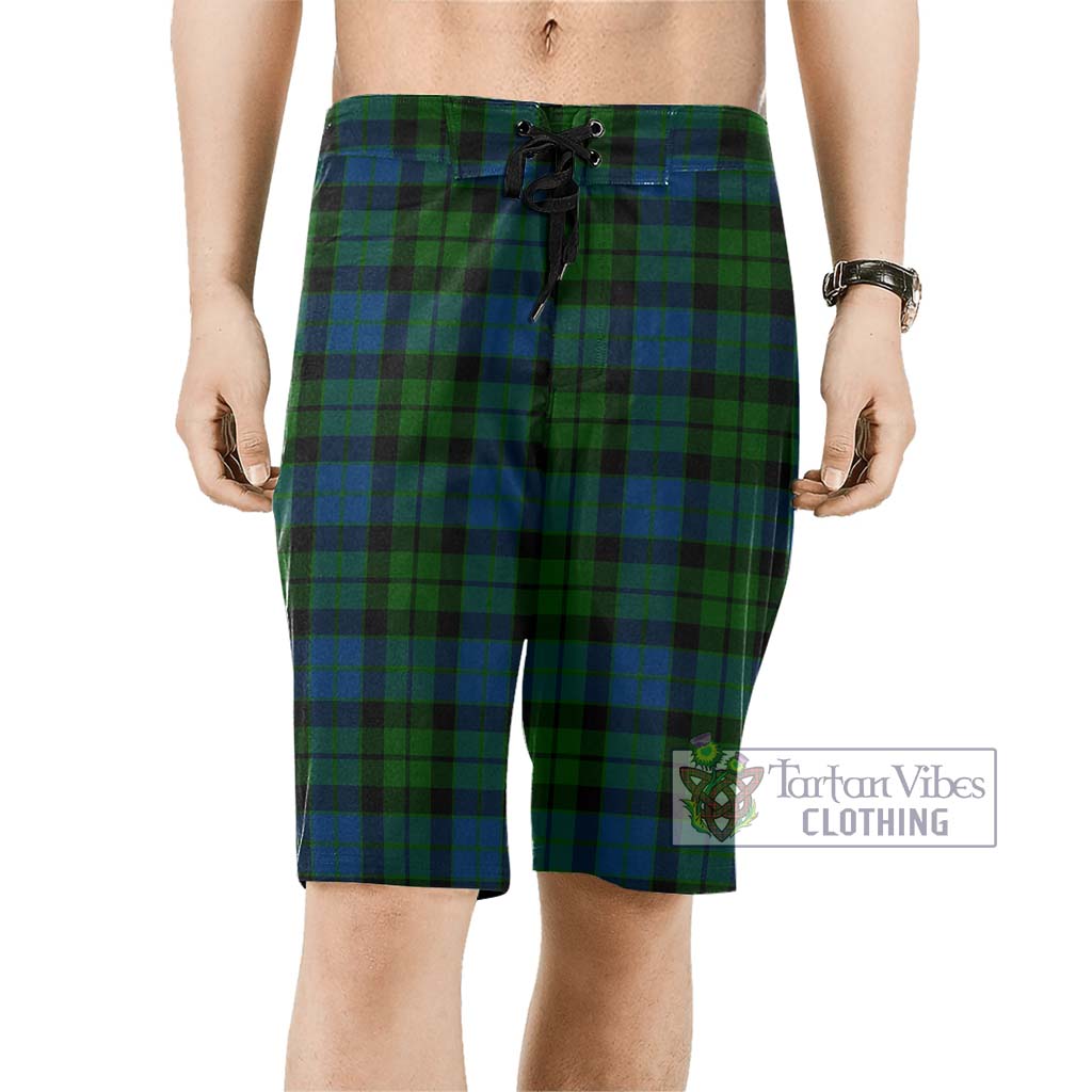 MacKie (McKie) Tartan Men's Board Shorts Men - Tartan Vibes Clothing