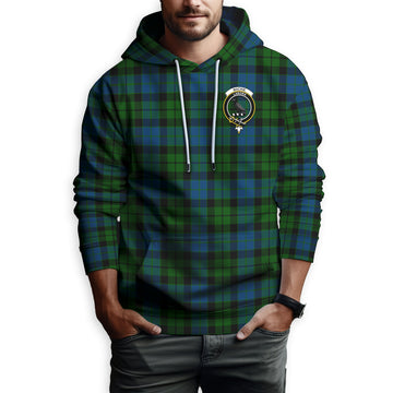 MacKie (McKie) Tartan Hoodie with Family Crest