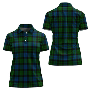 MacKie Tartan Polo Shirt For Women