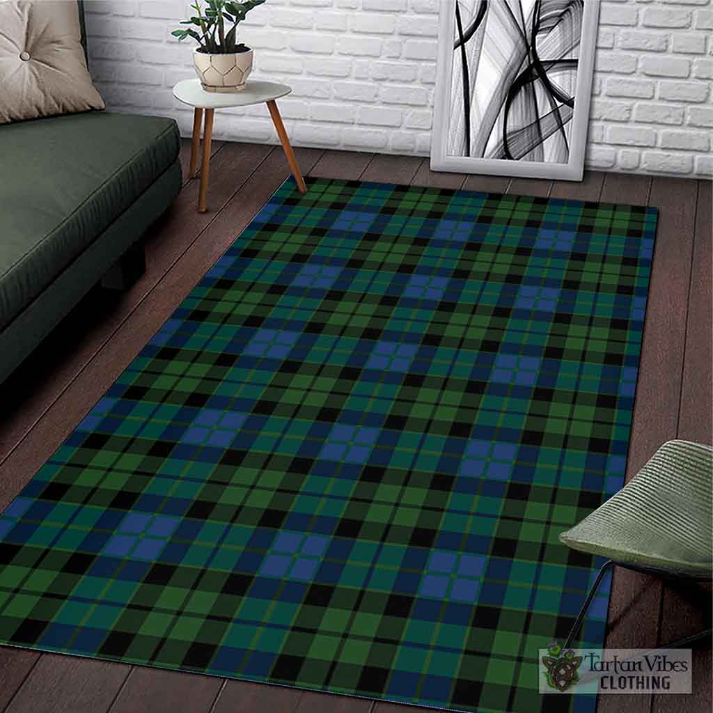 Tartan Vibes Clothing MacKie Tartan Area Rug