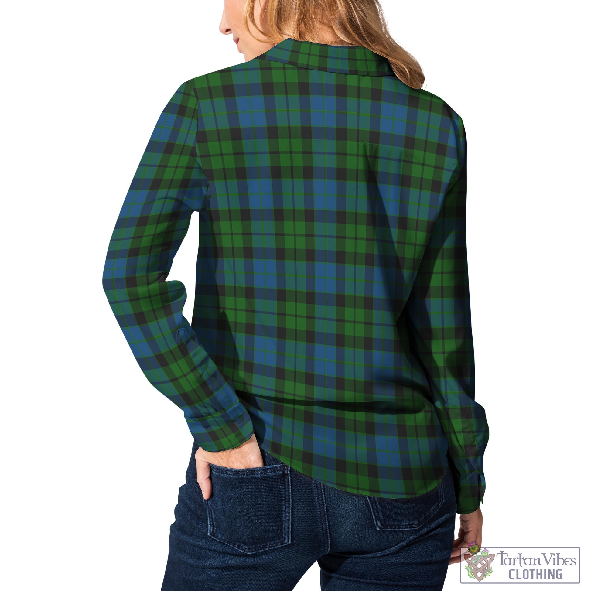 MacKie Tartan Womens Casual Shirt
