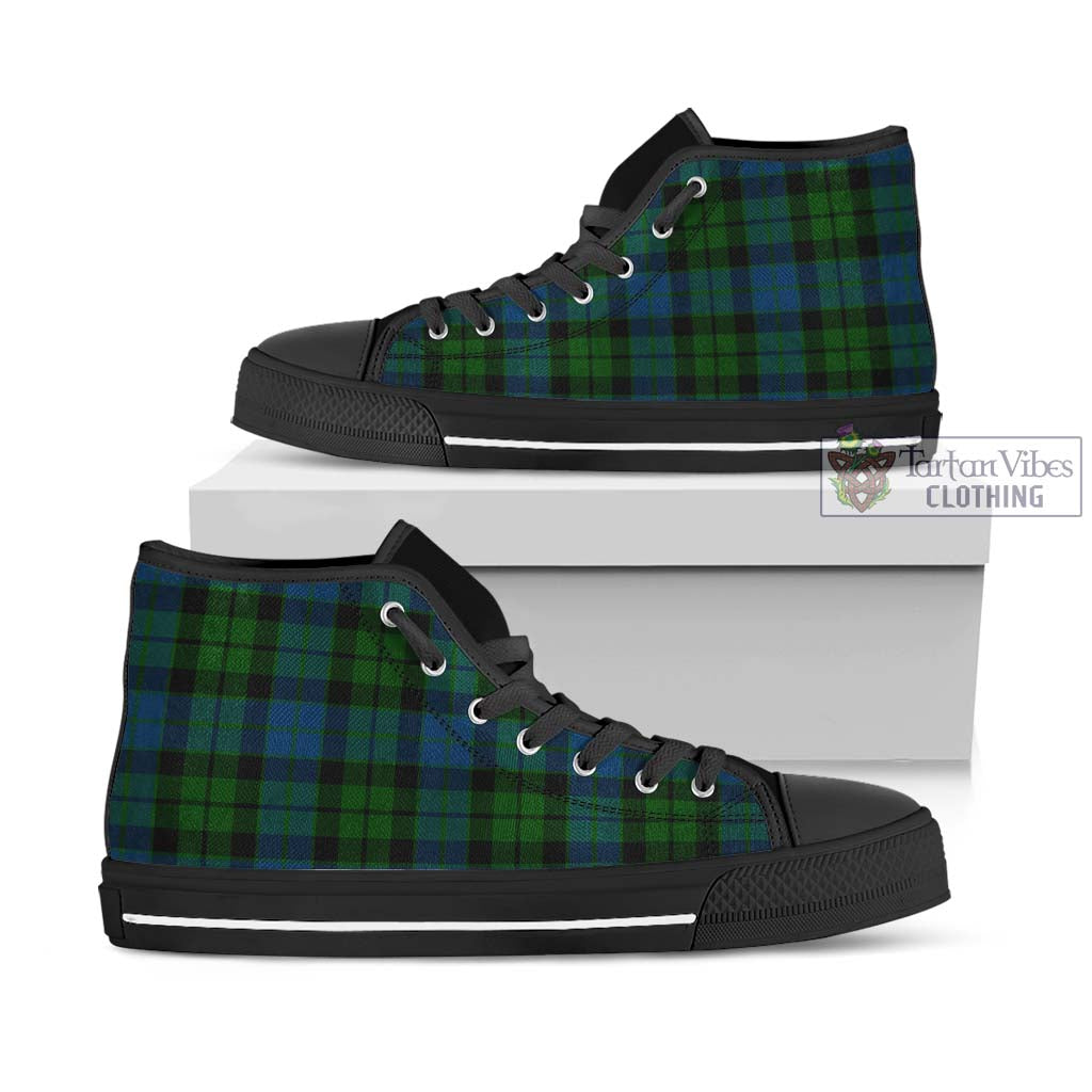 Tartan Vibes Clothing MacKie Tartan High Top Shoes
