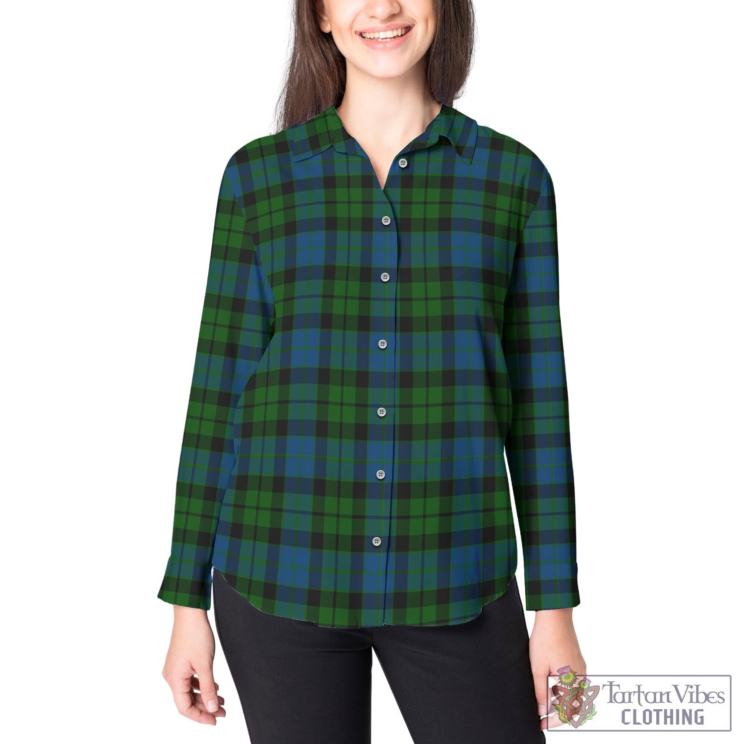 MacKie Tartan Womens Casual Shirt