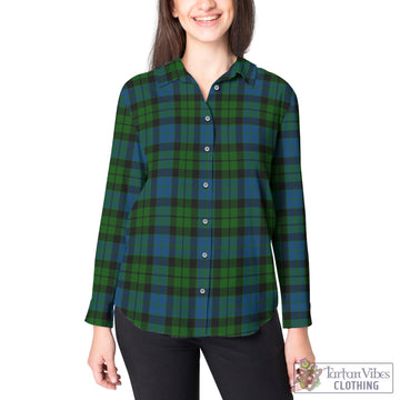 MacKie Tartan Womens Casual Shirt
