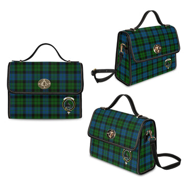 MacKie (McKie) Tartan Waterproof Canvas Bag with Family Crest