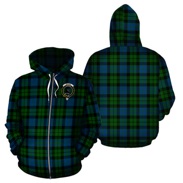 MacKie (McKie) Tartan Hoodie with Family Crest