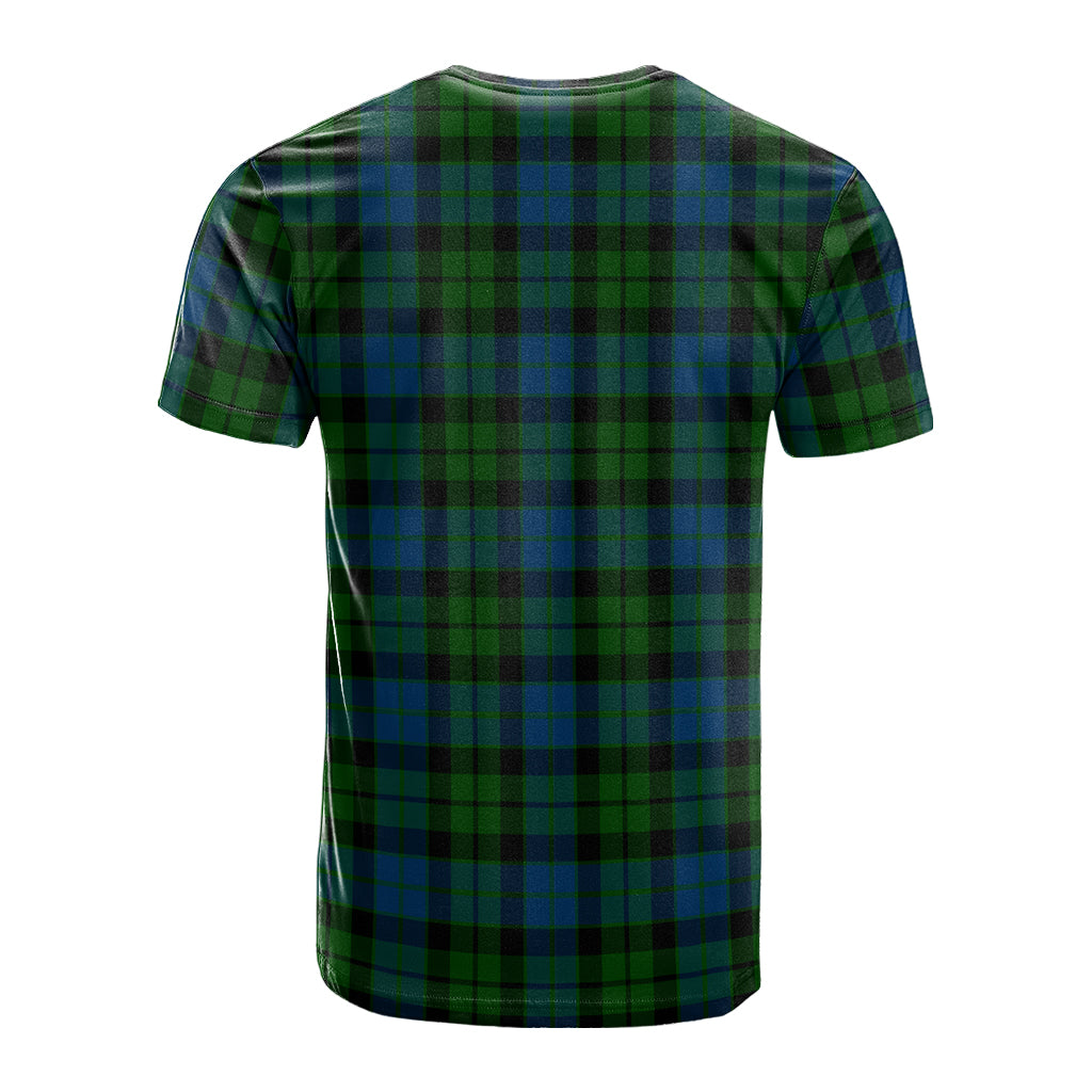 MacKie (McKie) Tartan T-Shirt with Family Crest - Tartan Vibes Clothing