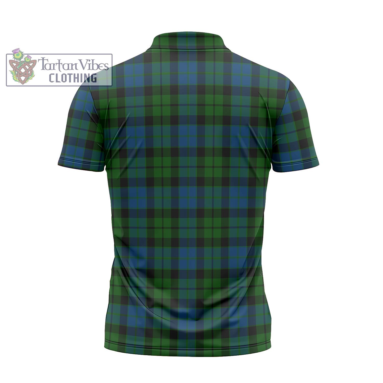 Tartan Vibes Clothing MacKie Tartan Zipper Polo Shirt
