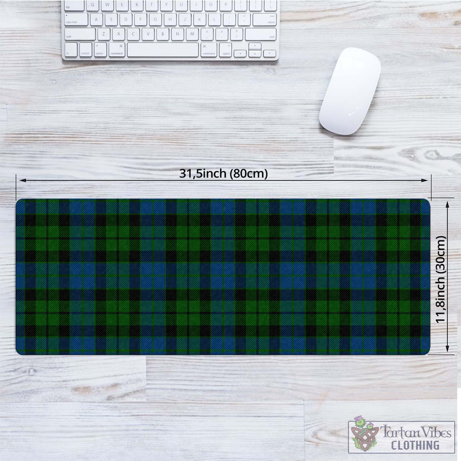 Tartan Vibes Clothing MacKie Tartan Mouse Pad