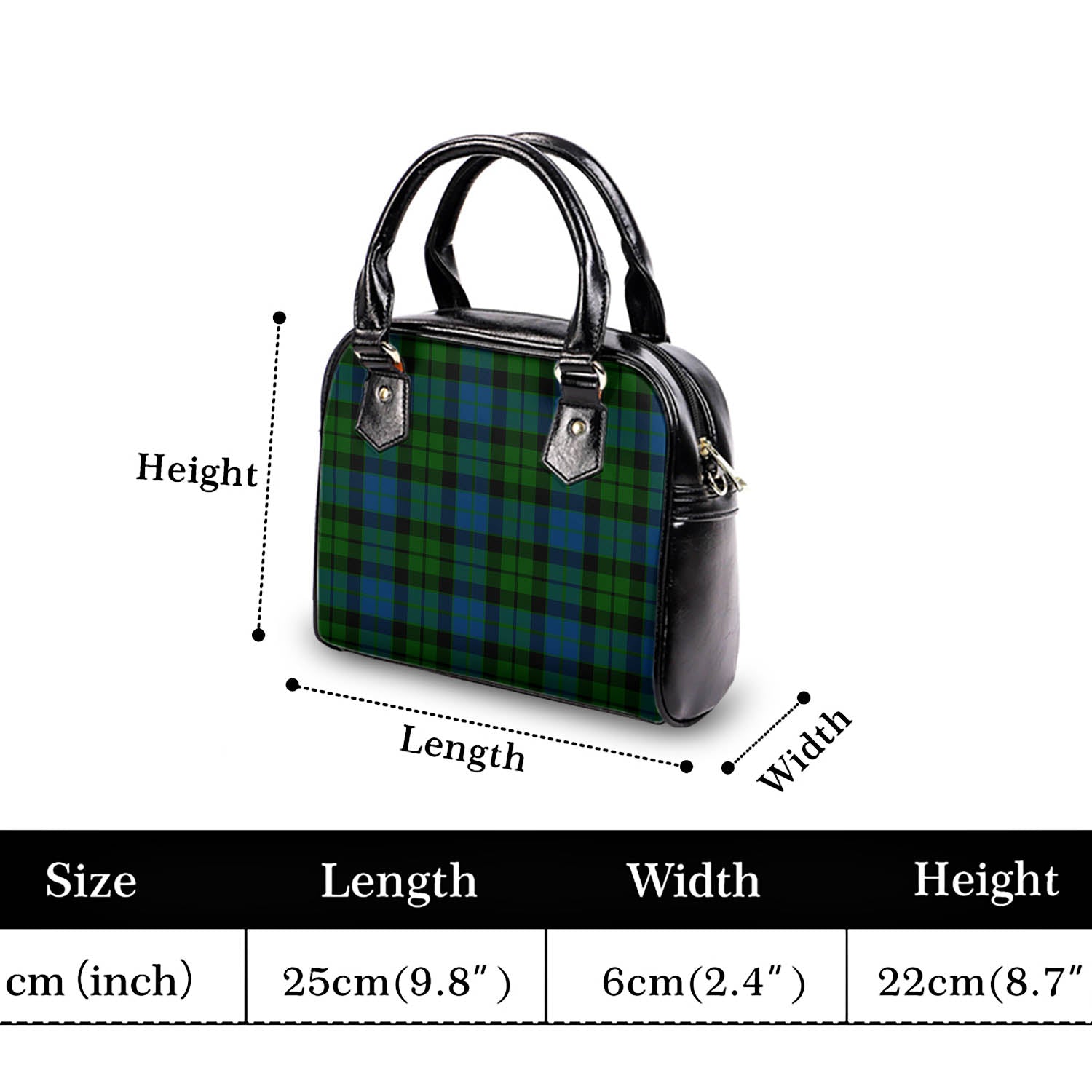 MacKie Tartan Shoulder Handbags - Tartanvibesclothing