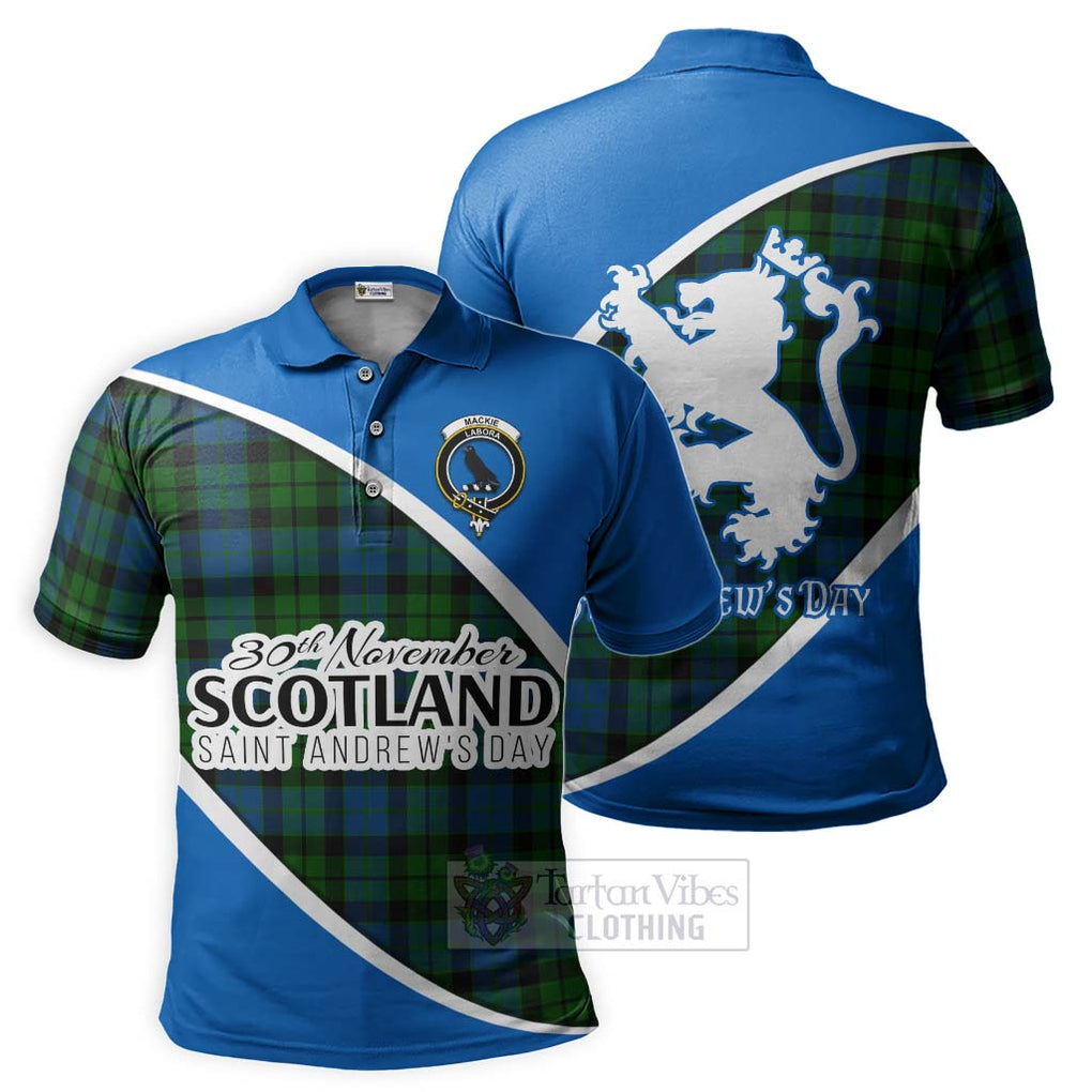 Tartan Vibes Clothing MacKie (McKie) Family Crest Tartan Polo Shirt Celebrate Saint Andrew's Day in Style