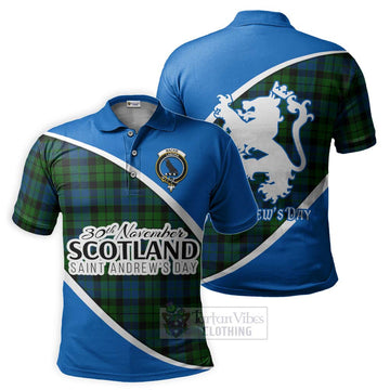 Tartan Vibes Clothing MacKie (McKie) Family Crest Tartan Polo Shirt Celebrate Saint Andrew's Day in Style