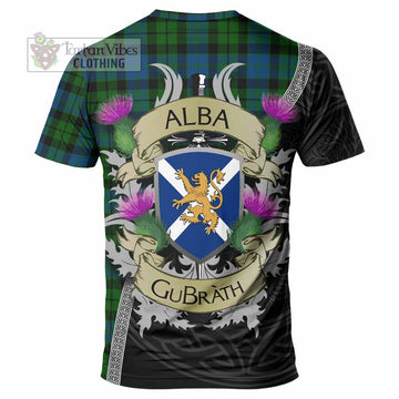 Tartan Vibes Clothing MacKie (McKie) Tartan Family Crest T-Shirt Lion Rampant Royal Thistle Shield Celtic Inspired