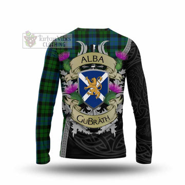 Tartan Vibes Clothing MacKie (McKie) Tartan Family Crest Long Sleeve T-Shirt Lion Rampant Royal Thistle Shield Celtic Inspired