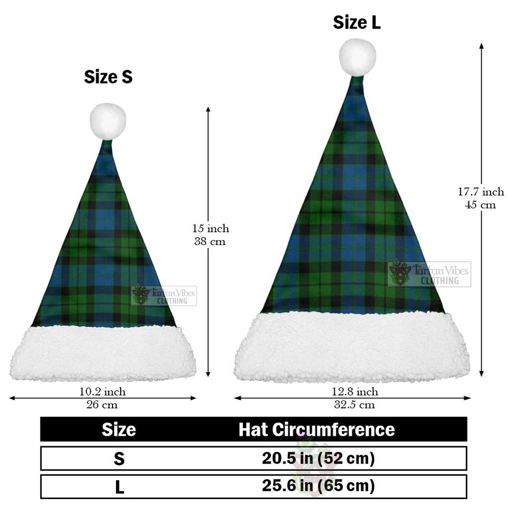 Tartan Vibes Clothing MacKie (McKie) Tartan Christmas Santa Hats