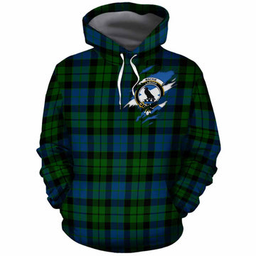 MacKie (McKie) Clan Crest In Me Tartan Cotton Hoodie Scotland Flag Style