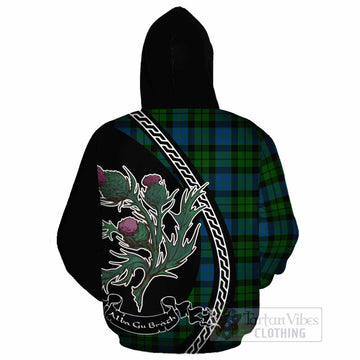 MacKie (McKie) Family Crest Tartan Cotton Hoodie Alba Thistle Inspired - Tartan Vibes Clothing