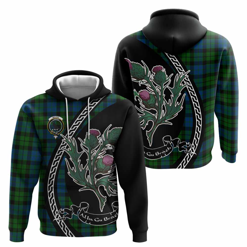 MacKie (McKie) Family Crest Tartan Hoodie Alba Thistle Inspired - Tartan Vibes Clothing