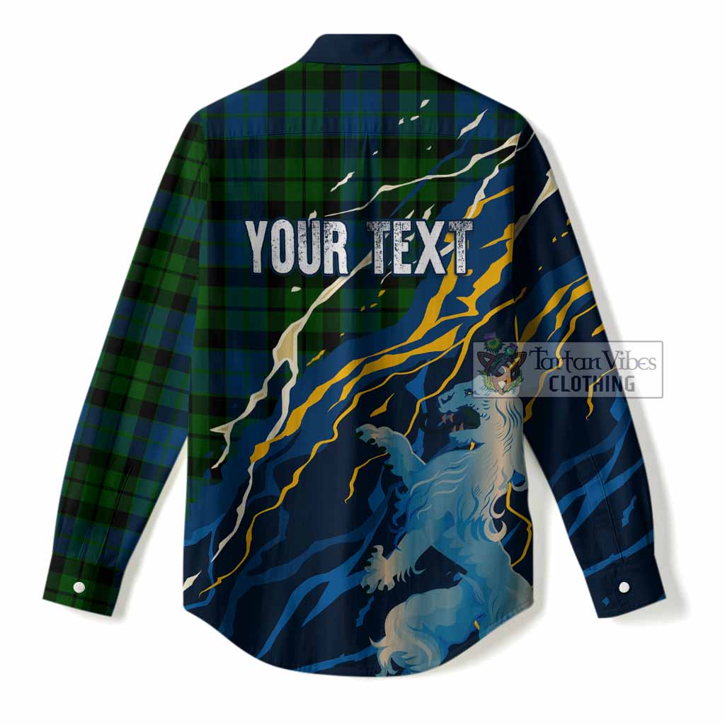MacKie (McKie) Scotland Tartan Women Casual Shirt WC2026 Football - We'll Be Coming