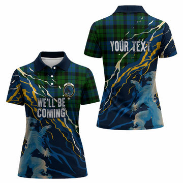 MacKie (McKie) Scotland Tartan Women Polo Shirt WC2026 Football - We'll Be Coming