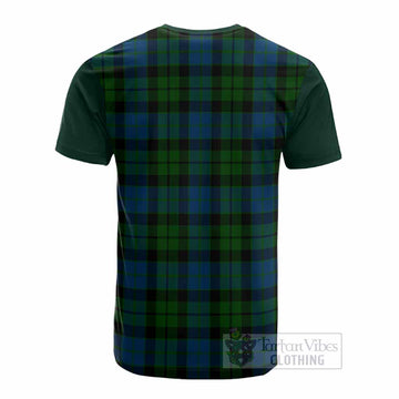 MacKie (McKie) Tartan Accent Cotton T-shirt with Family Crest