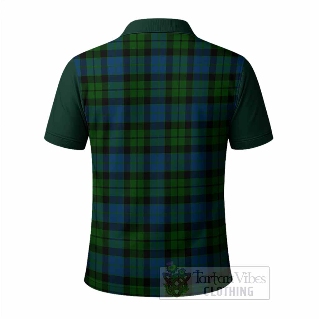 MacKie (McKie) Tartan Accent Polo Shirt with Family Crest