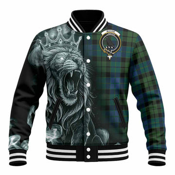 MacKie (McKie) Tartan Baseball Jacket Roaring Lion Heritage