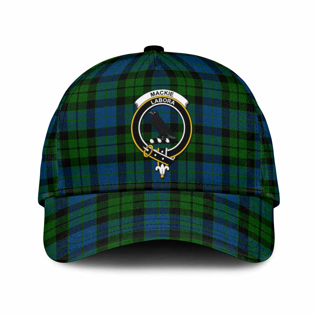 MacKie (McKie) Tartan Classic Cap with Family Crest