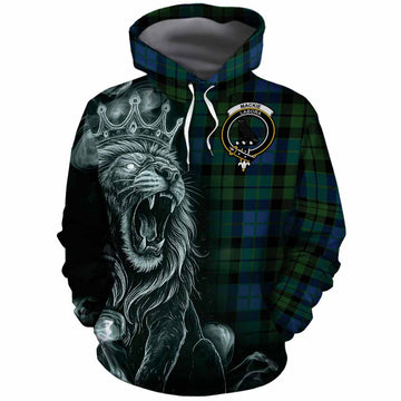 MacKie (McKie) Tartan Cotton Hoodie Roaring Lion Heritage