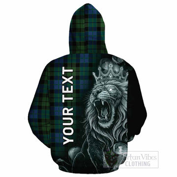 MacKie (McKie) Tartan Cotton Hoodie Roaring Lion Heritage