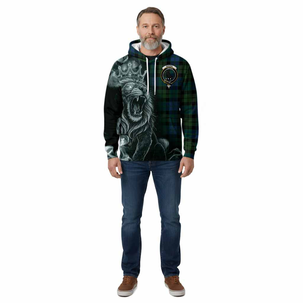 MacKie (McKie) Tartan Cotton Hoodie Roaring Lion Heritage