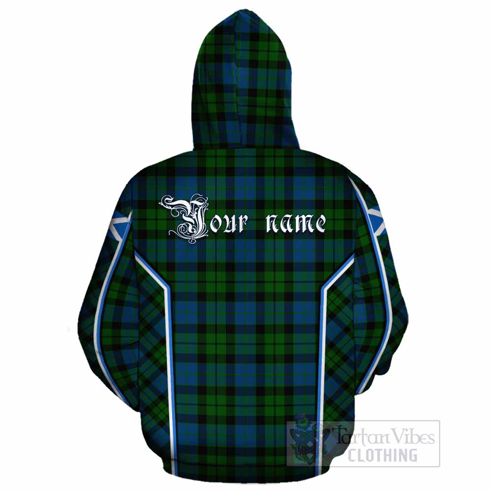 MacKie (McKie) Tartan Crest Cotton Hoodie Scotland Coat of Arm Flag Style - Tartan Vibes Clothing