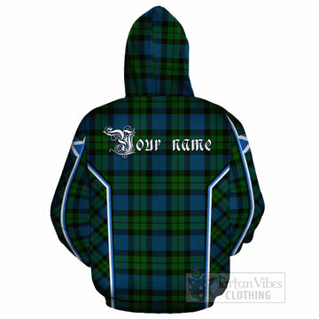 MacKie (McKie) Tartan Crest Cotton Hoodie Scotland Coat of Arm Flag Style - Tartan Vibes Clothing