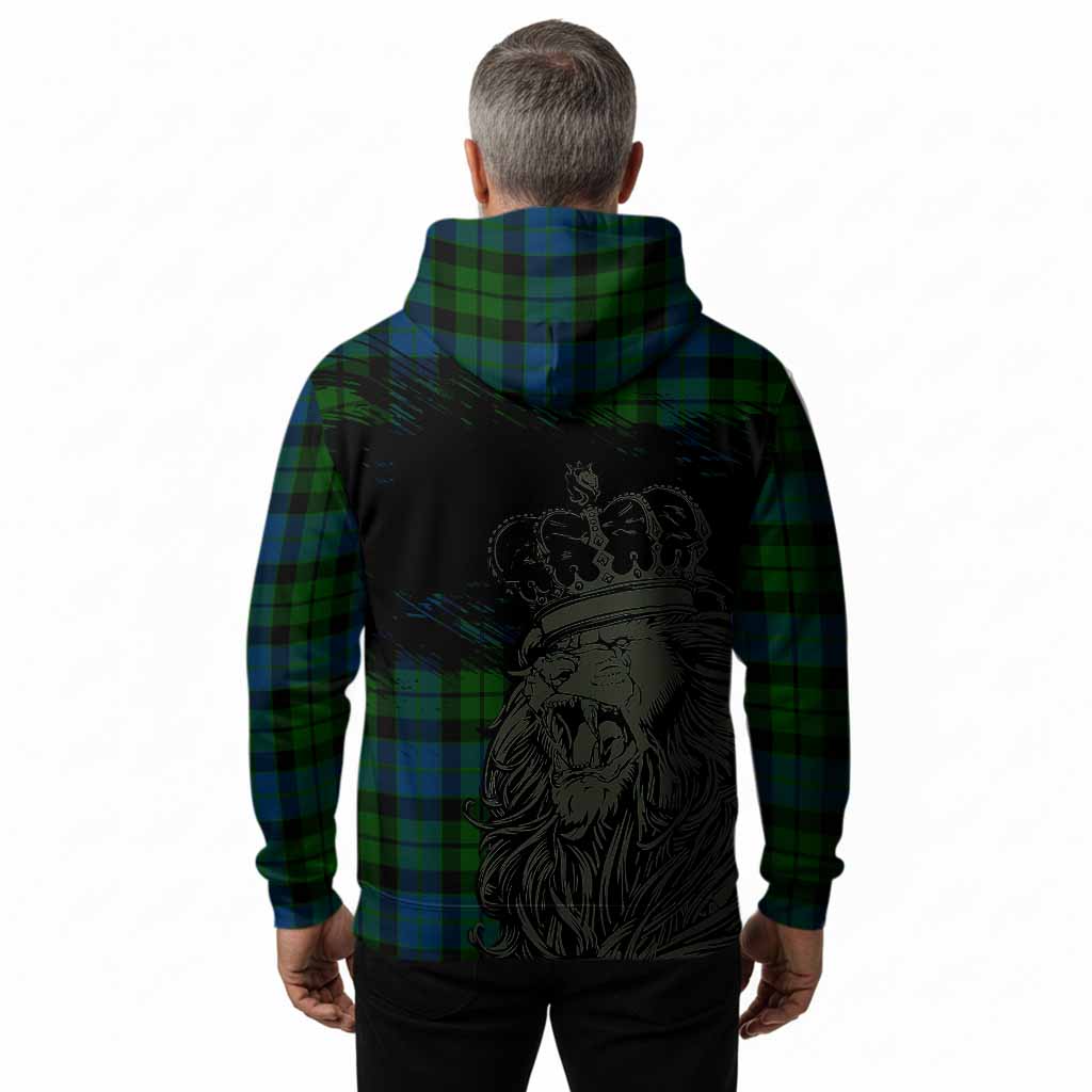 MacKie (McKie) Tartan Crest Hoodie Crowned Lion Heritage Style