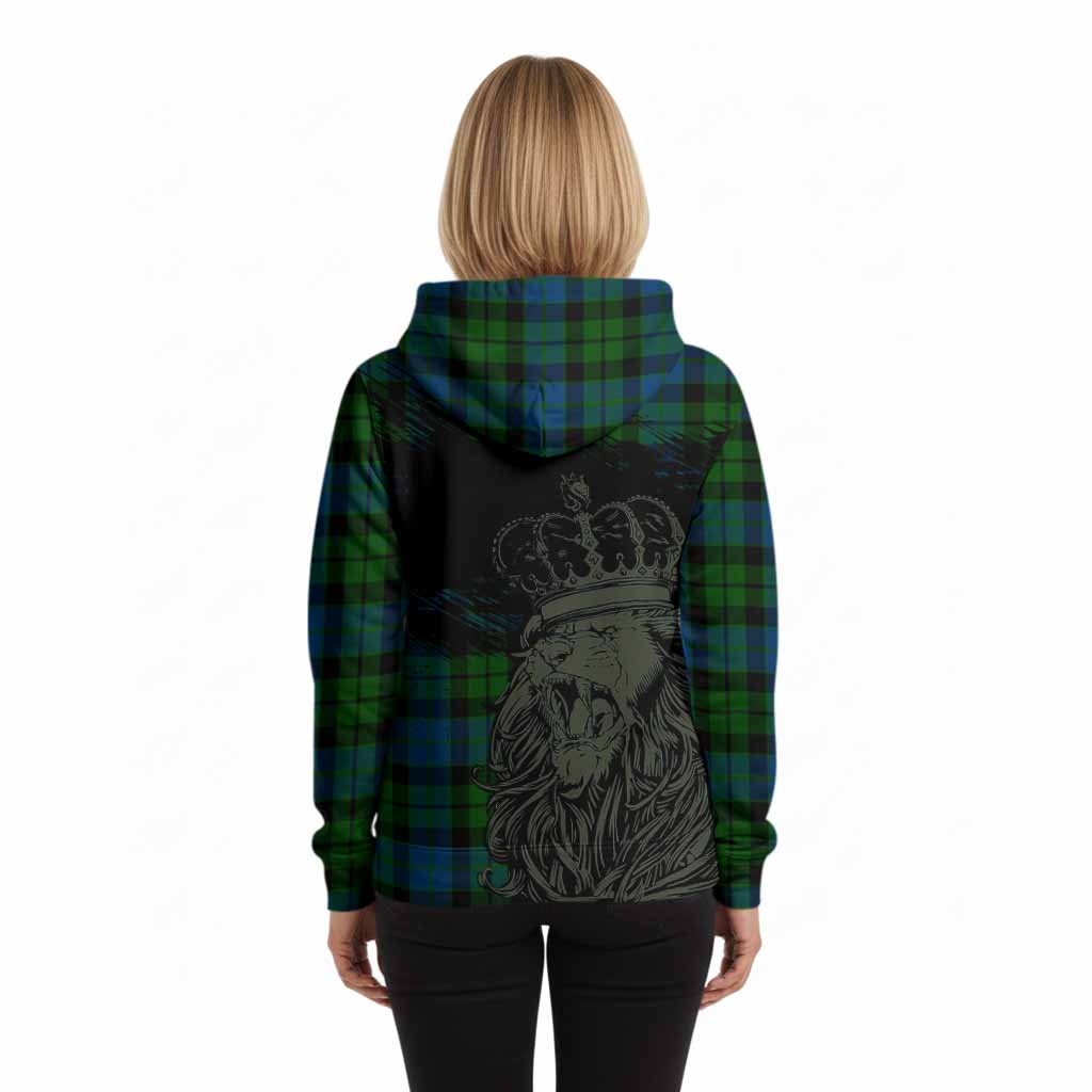MacKie (McKie) Tartan Crest Hoodie Crowned Lion Heritage Style