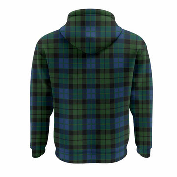 MacKie (McKie) Tartan Crest Hoodie Ferocious Lion Style