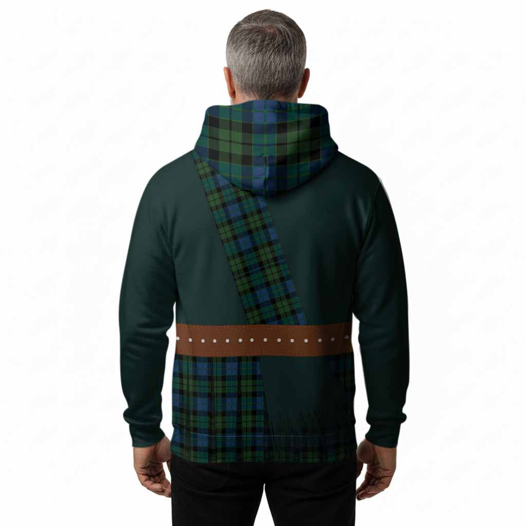 MacKie (McKie) Tartan Crest Hoodie Kilt Costume Style
